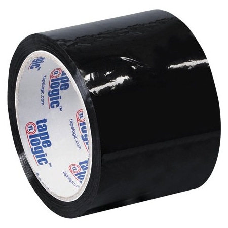 Tape Logic 3'' x 55 yds. Black Tape Logic Carton Sealing Tape, 24PK BUY00021686